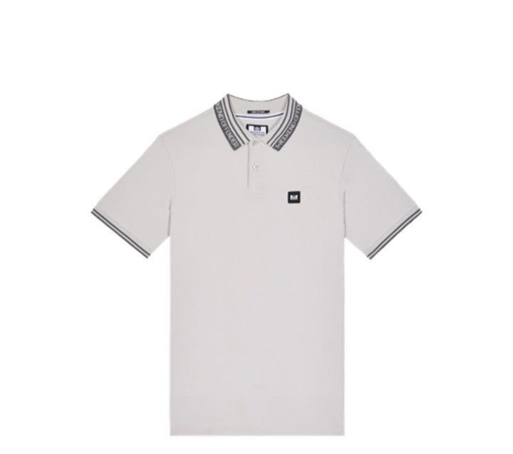 Weekend Offender Comas Polo Shirt Rhino/Zinc