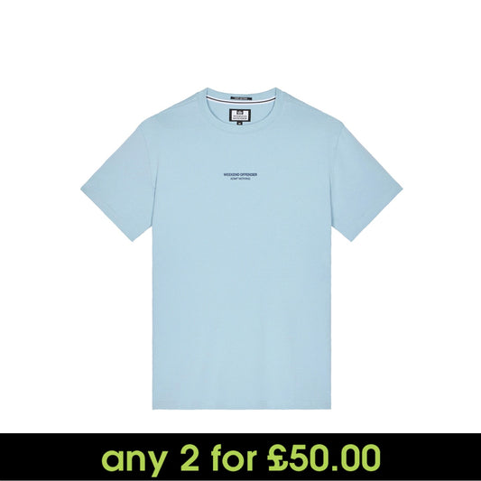 Weekend Offender Millergrove T-Shirt Arctic/Bright Navy