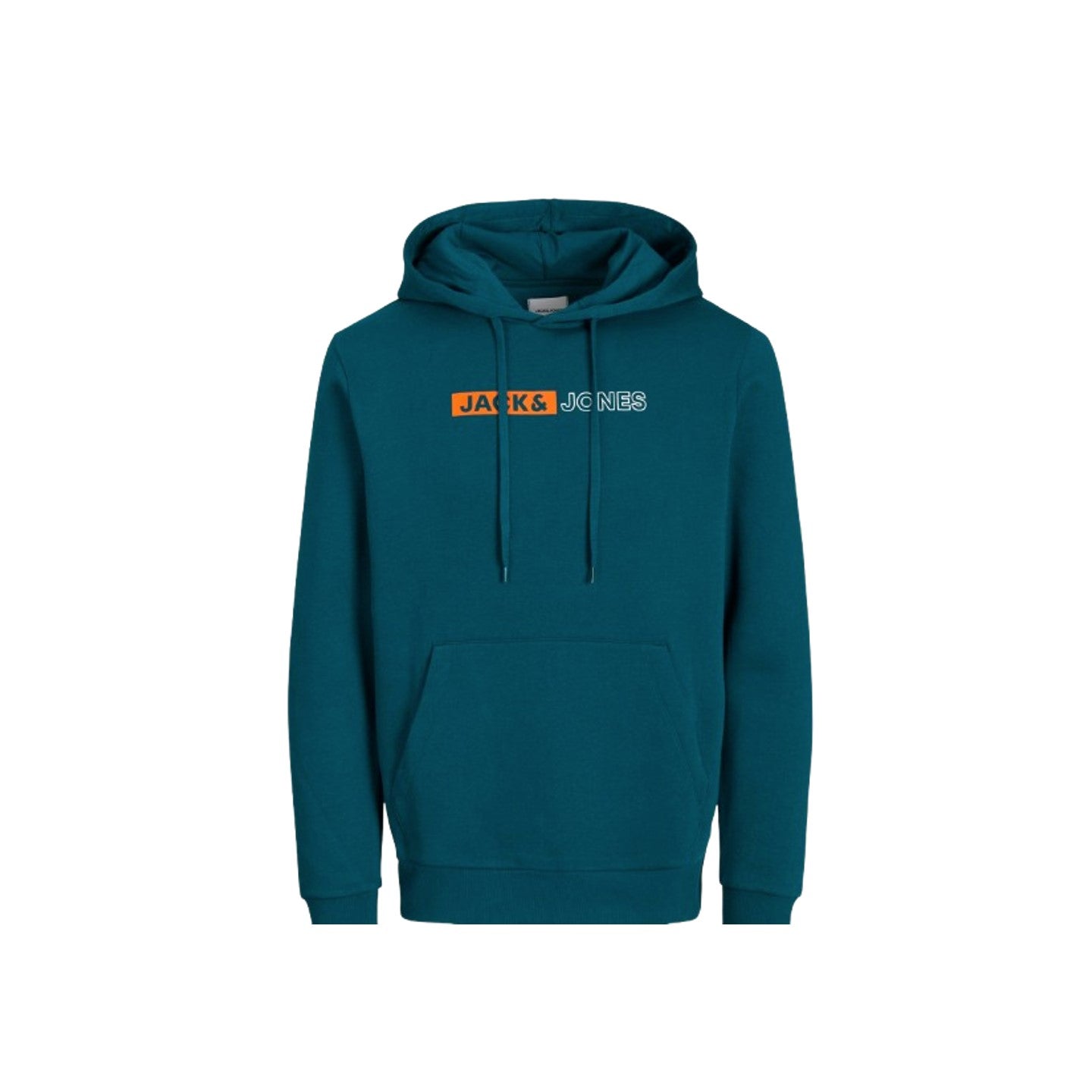 Jack & Jones Corp Logo Sweat Hood Deep Teal