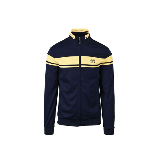 Sergio Tacchini Damarindo Track Top Maritime Blue/Lemon Drop