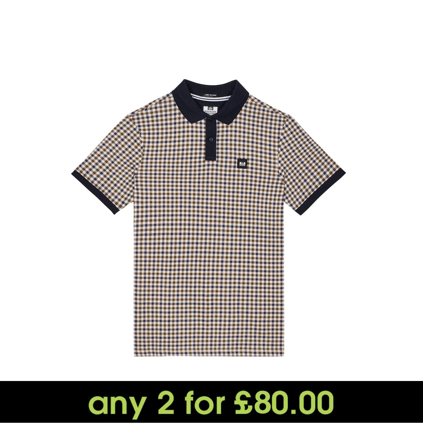 Weekend Offender Ulmen Mid House Check Polo