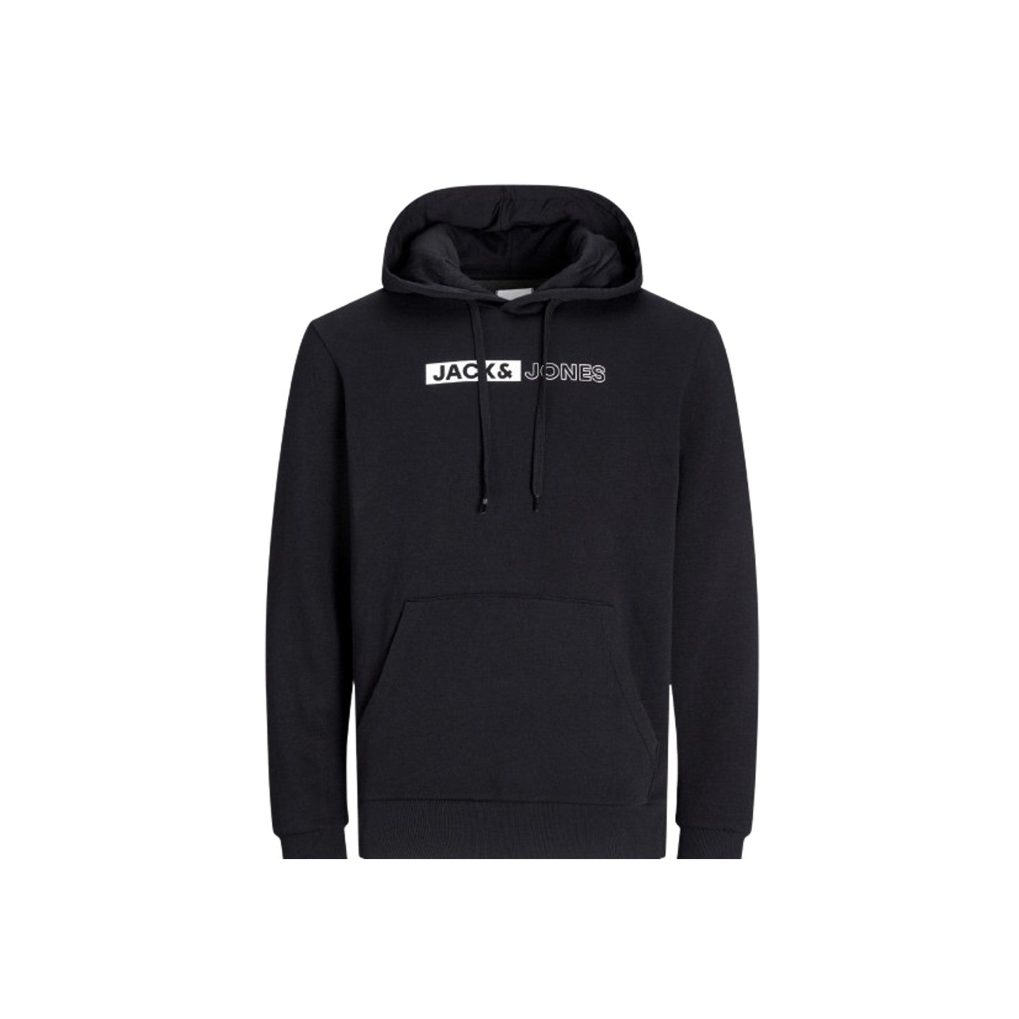 Jack & Jones Corp Logo Sweat Hoodie Black