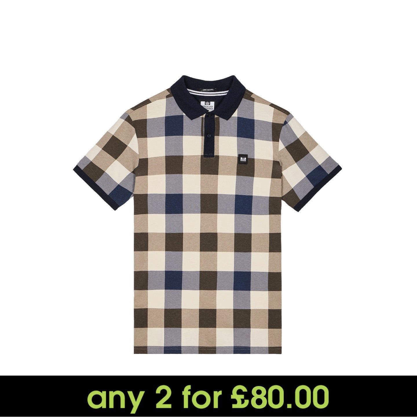 Weekend Offender Ulmen Large House Check Polo