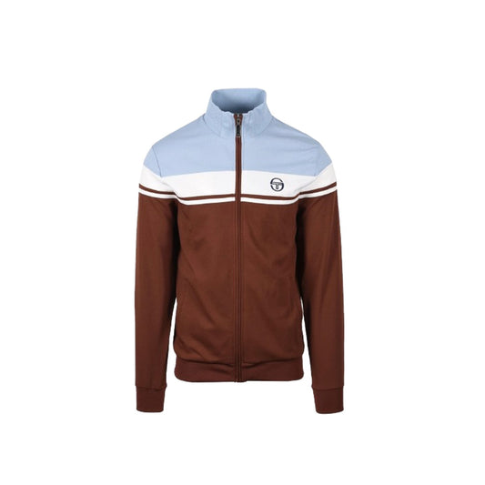 Sergio Tacchini Damarindo Track Top Cappuccino/Celestial Blue