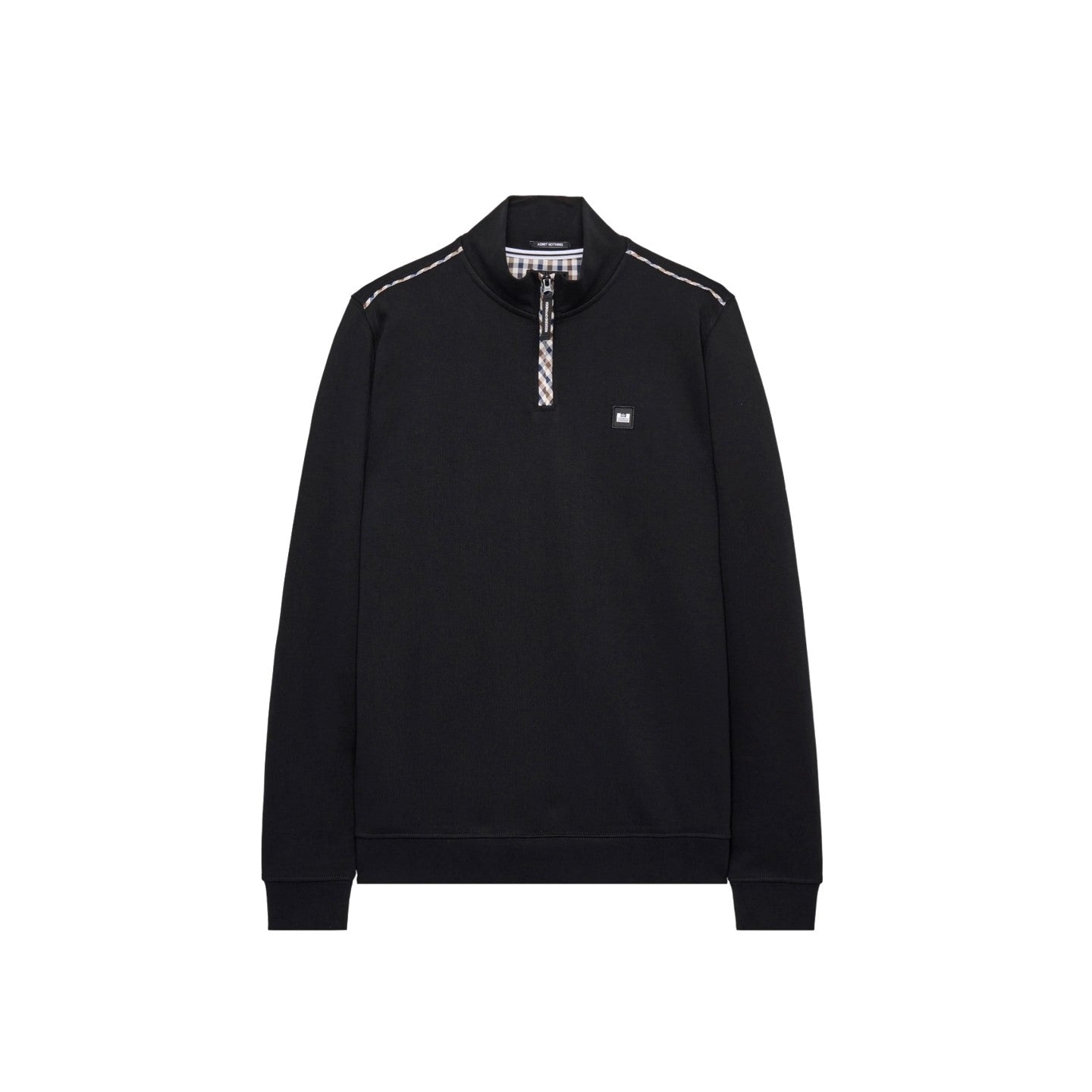 Weekend Offender Matisa Quarter Zip Sweatshirt Black