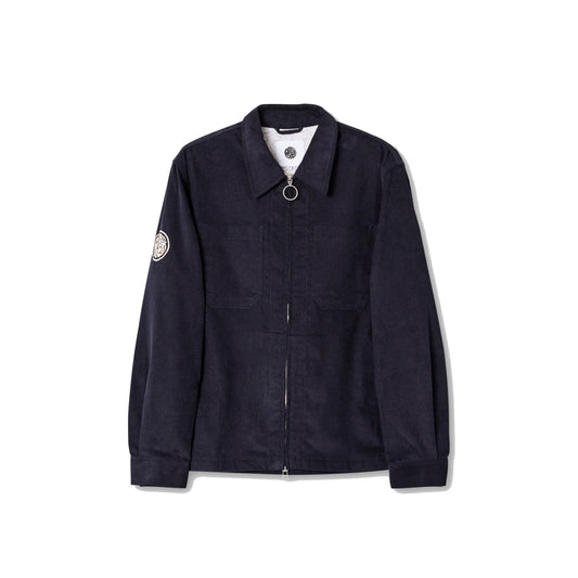 Pretty Green Prestwich Cord Overshirt Navy