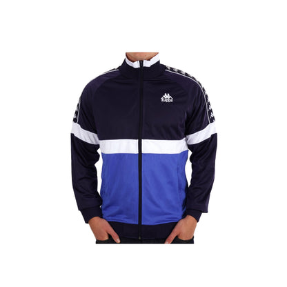 Kappa Track Top Blue Evening/Royal/White