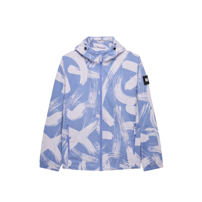 Weekend Offender Technician Camo Facemask Jacket Cornflower