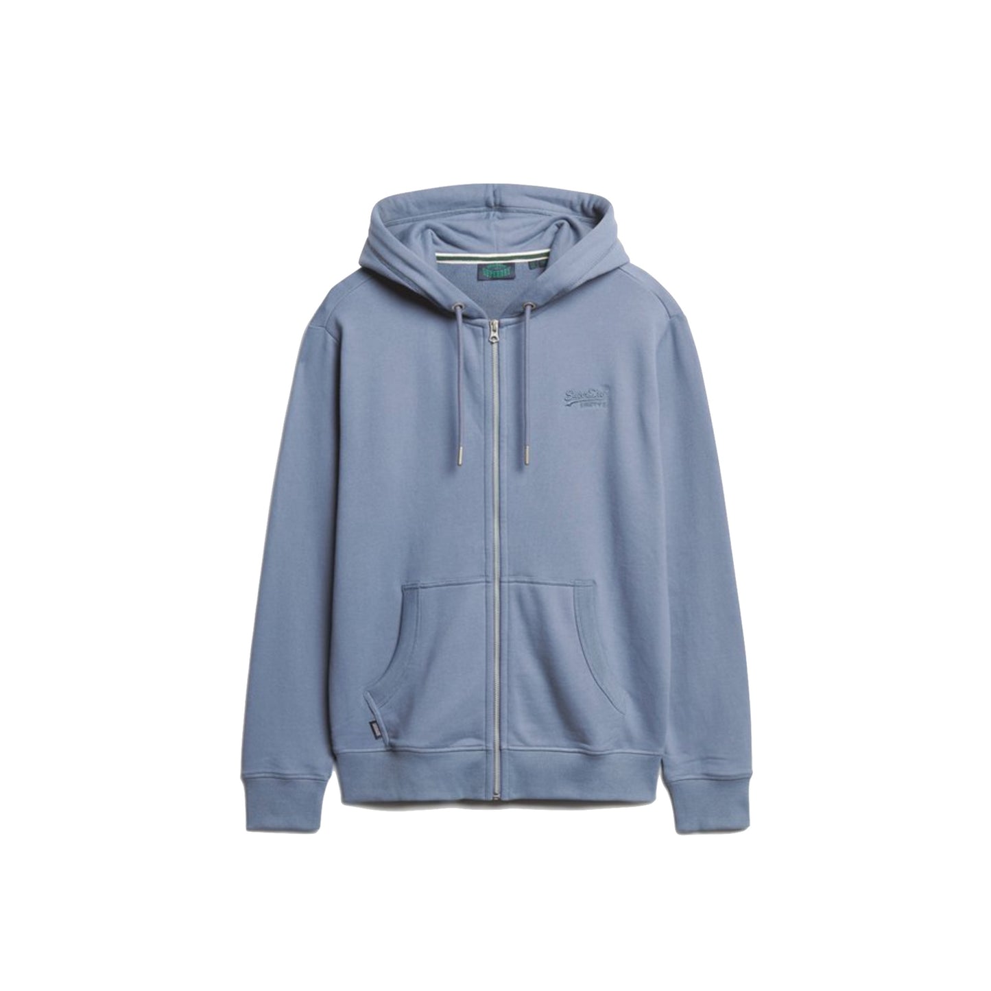 Superdry Essential Logo Zip Hoodie HB Heritage Washed blue