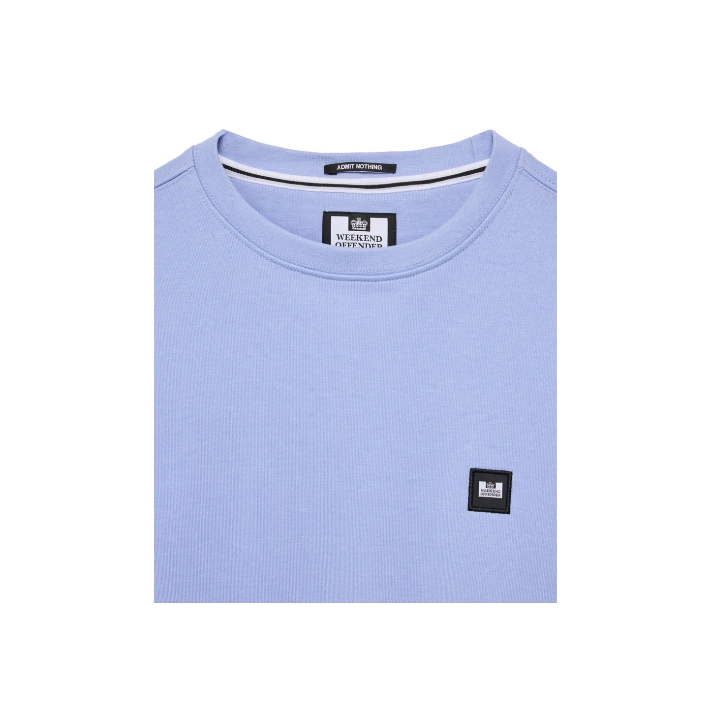 Weekend Offender Ferrer Badge Sweatshirt Cornflower