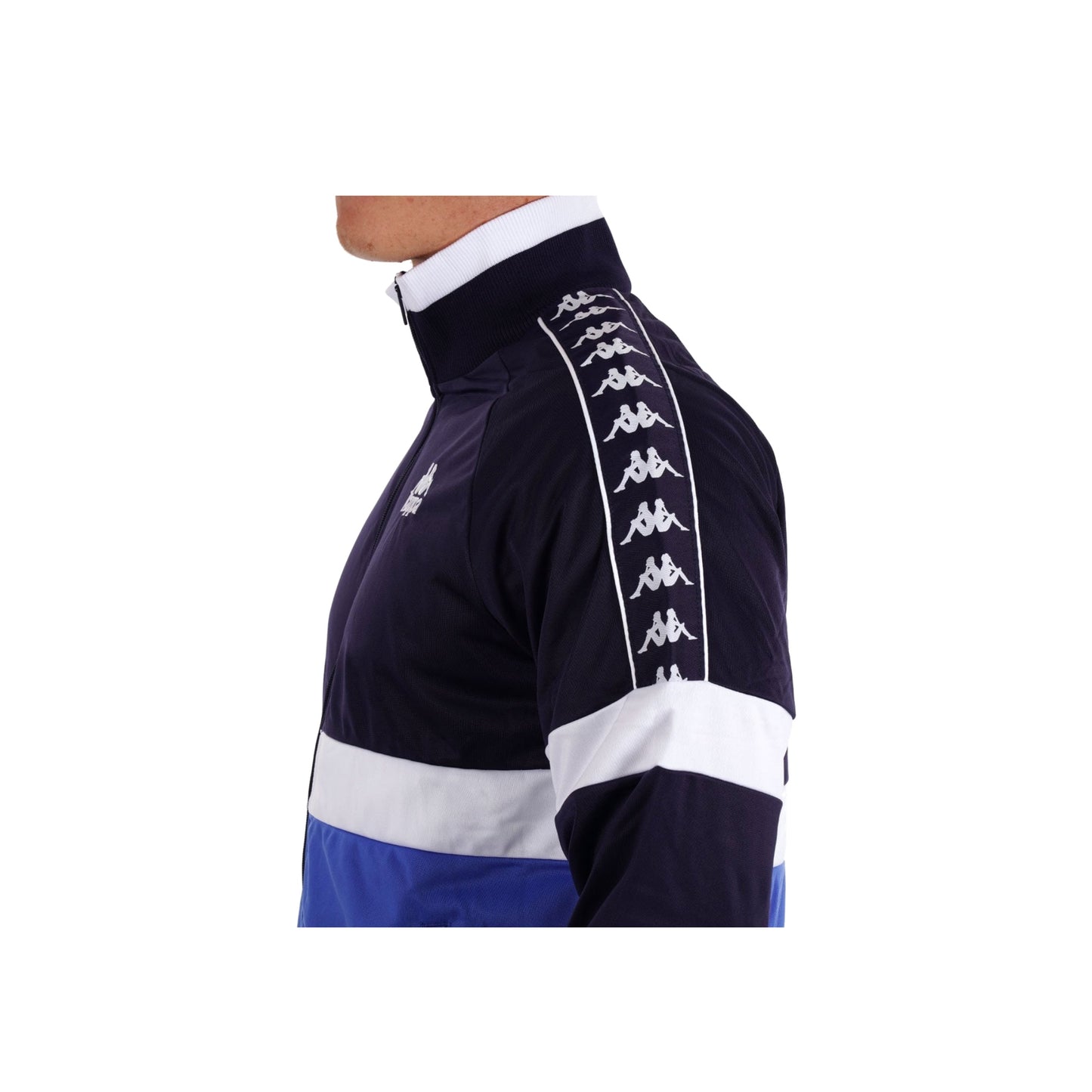 Kappa Track Top Blue Evening/Royal/White