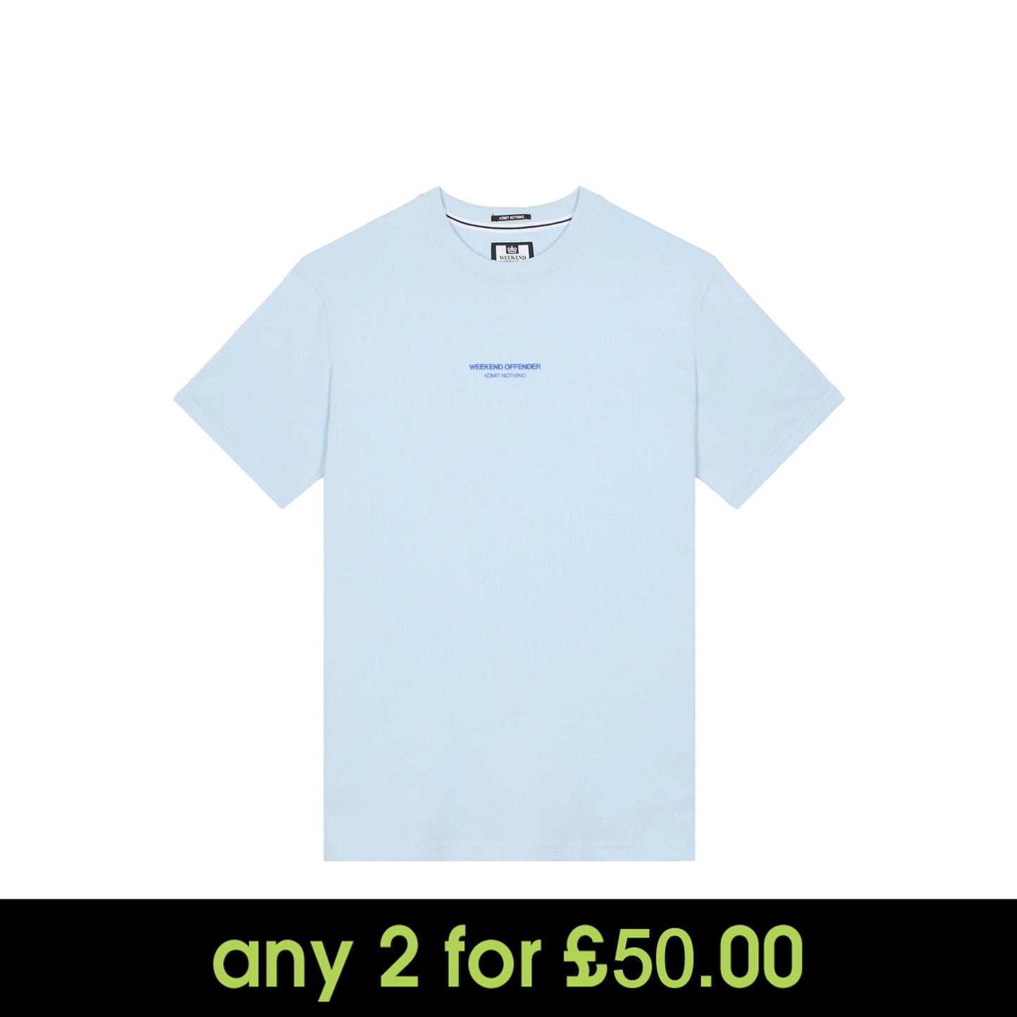 Weekend Offender Millergrove T-Shirt Ocean Wave/Bluebell