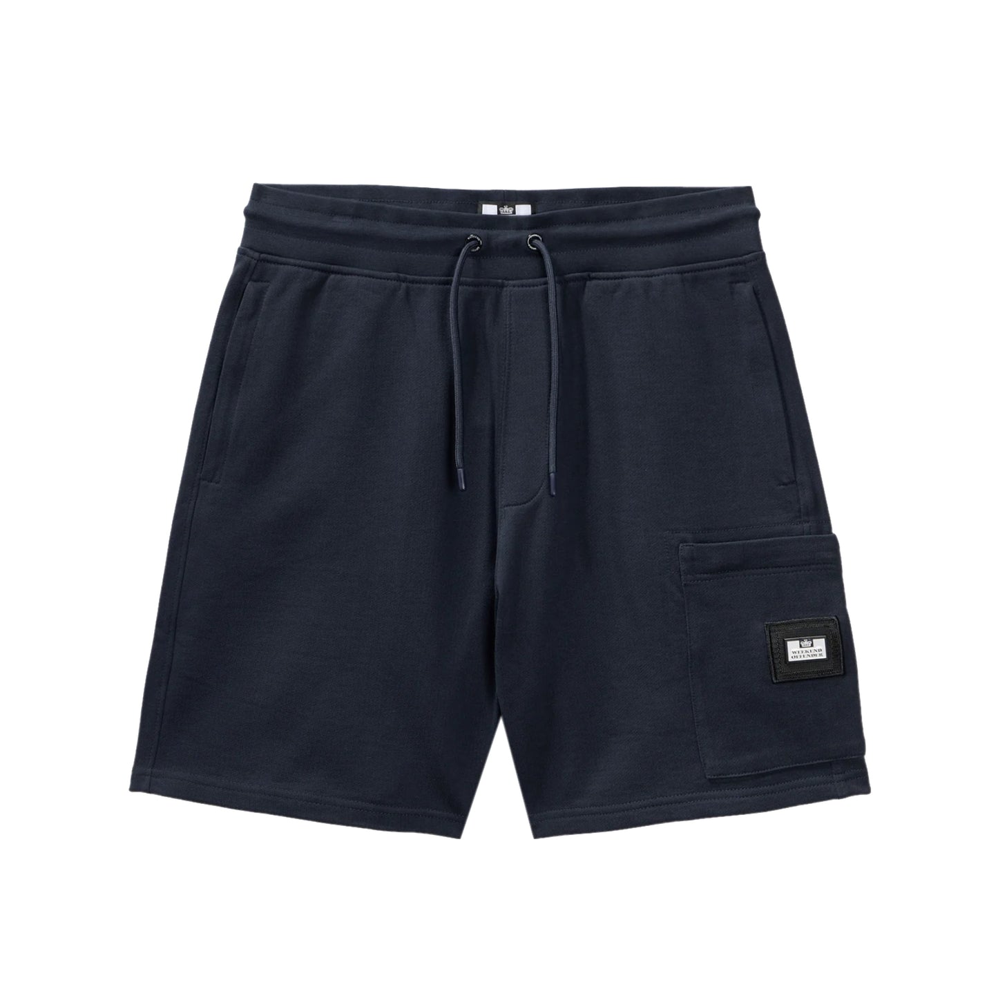 Weekend Offender Hawkins Zip Pocket Jogger Short Navy