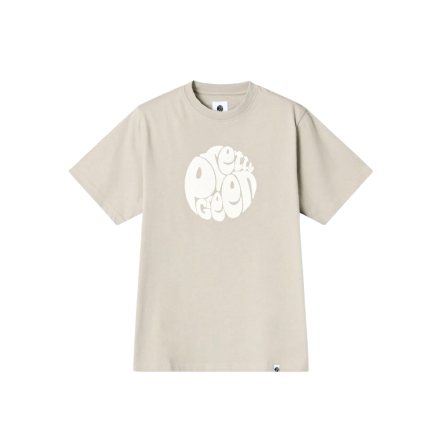 Pretty Green Gillespie Logo SS T-Shirt Smoke Grey