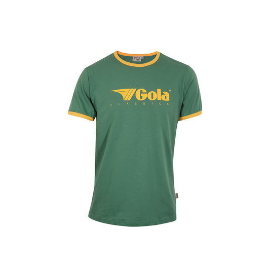 Gola Ringer T-Shirt Green