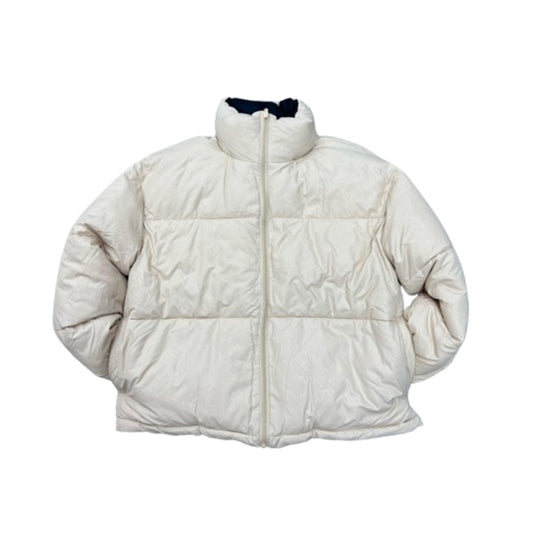 Ellesse Pegasi Reversible Padded Jacket Beige/Black