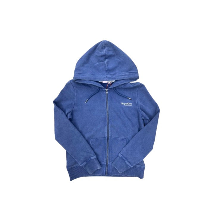 Superdry Essential Logo Zip Hoodie HB Mariner Navy