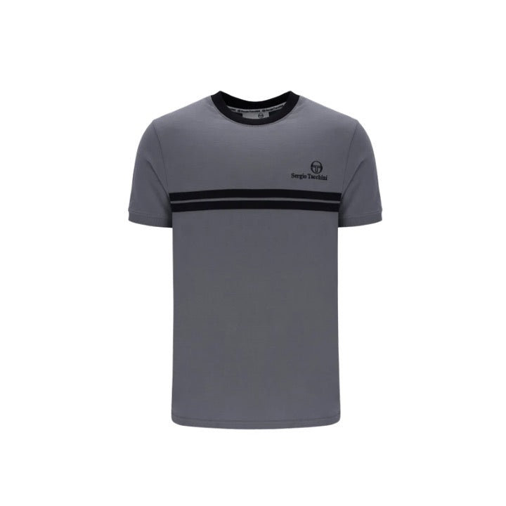 Sergio Tacchini New Supermac T-Shirt Quiet Shade/Black