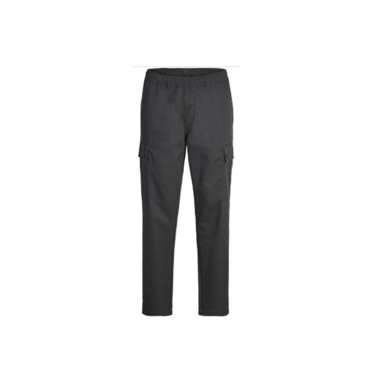 Jack & Jones JPSTBILL Wide Fit Cargo Trousers Asphalt