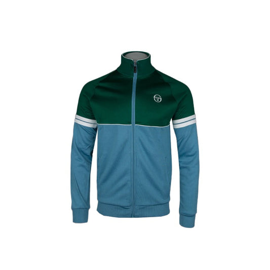 Sergio Tacchini Orion TJ Track Jacket Rainforest Coronet Blue/Gardenia