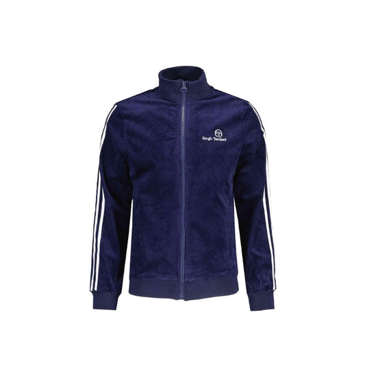 Sergio Tacchini Edgar Corduroy Track Top Maritime Blue