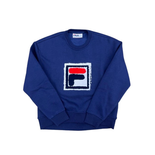 FILA Halia Oversized Crew Sweat Fila Navy