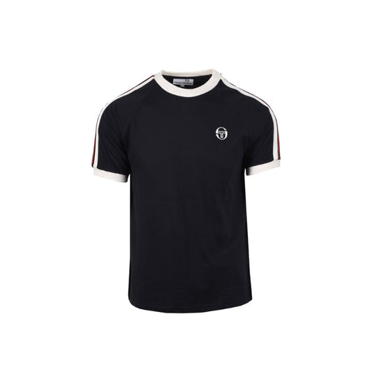 Sergio Tacchini Hadow Ringer T-Shirt Black