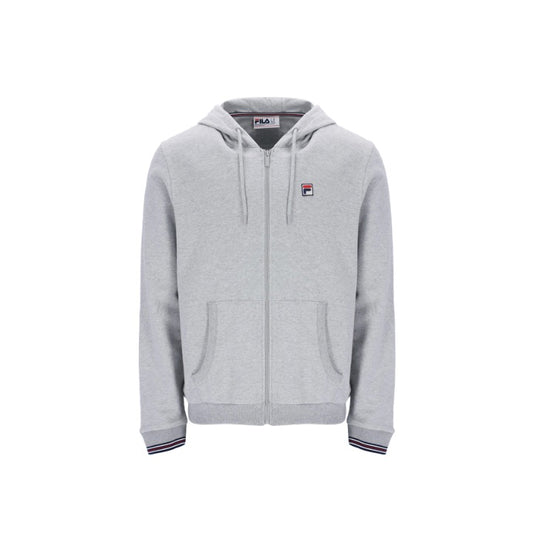 FILA Tenconi 2 Box Zip Hoodie Grey Marl