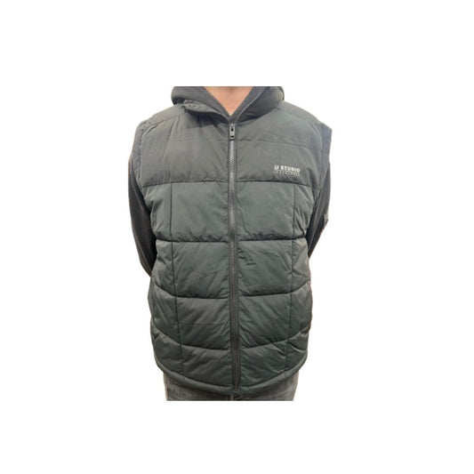 Jack & Jones JJBEN Square Gilet Black