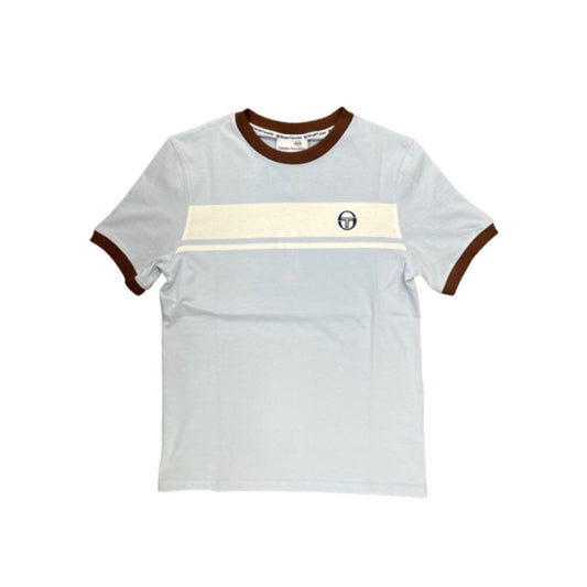 Sergio Tacchini Master T-Shirt Celestial Blue/Gardenia/Capuccino