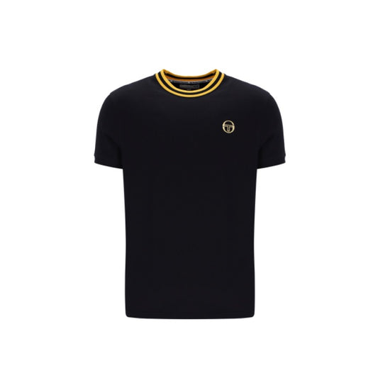 Sergio Tacchini Rainer T-Shirt Black/Old Gold