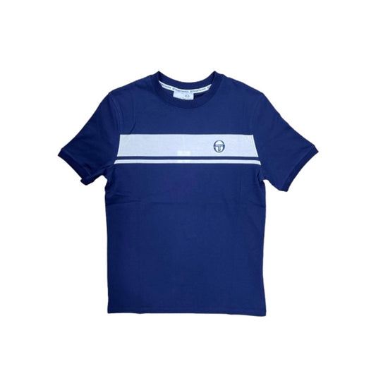 Sergio Tacchini Master T-Shirt Maritime Blue/Gardenia