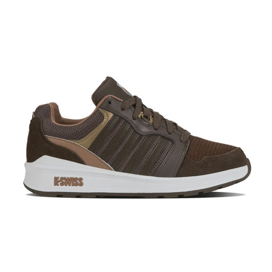 K-Swiss Rival Trainer Chocolate Brown/Black/Smoked Pearl