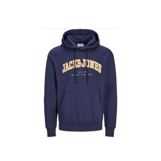 Jack & Jones Caleb Varsity Hoodie Navy