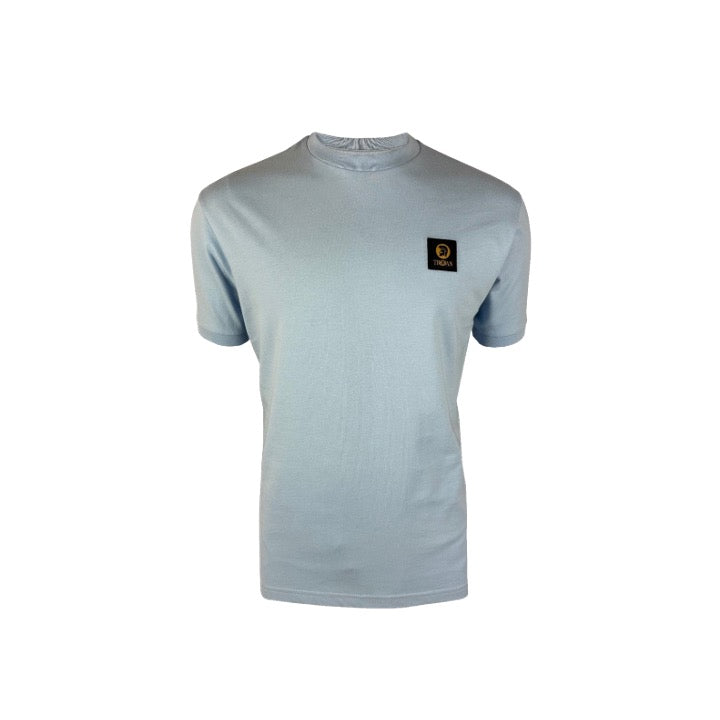 Trojan Plain Badged T-Shirt Powder