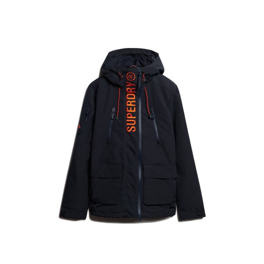 Superdry Ultimate EMB Windbreaker Jacket Eclipse Navy 2.0