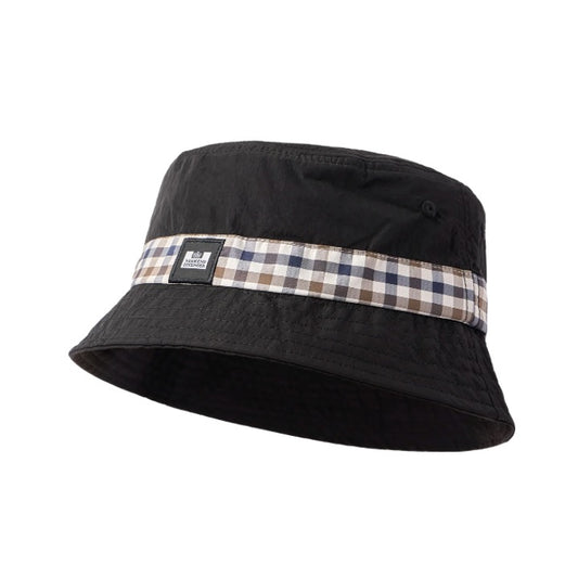 Weekend Offender Queensland Bucket Hat Black / Mid House Check