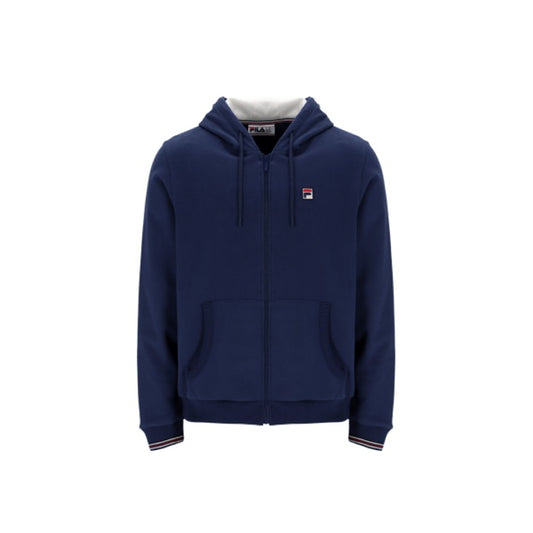 FILA Tenconi 2 Box Zip Hoodie Navy