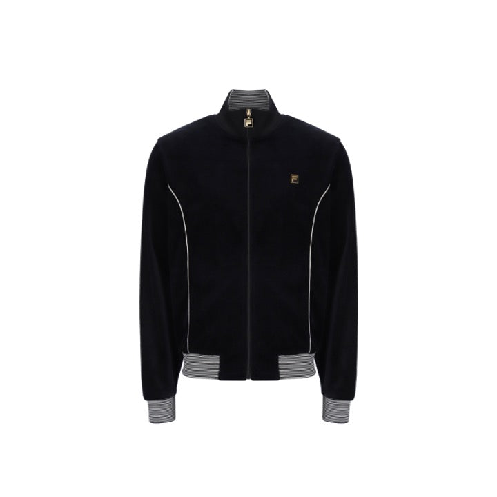 FILA Bosa Velour Track Jacket Black