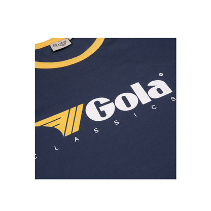 Gola Ringer T-Shirt Navy