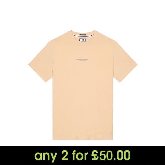 Weekend Offender Millergrove T-Shirt Deep Champagne/Smokey