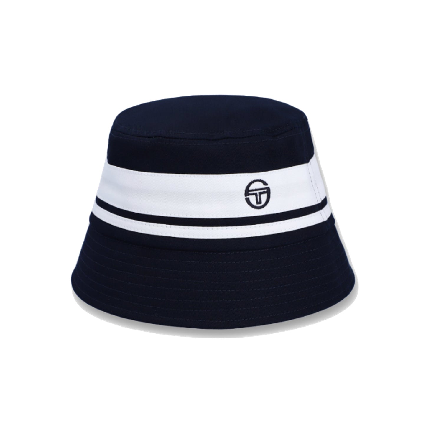 Sergio Tacchini Newsford Bucket Hat Maritime Blue/Gardenia