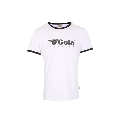 Gola Ringer T-Shirt White