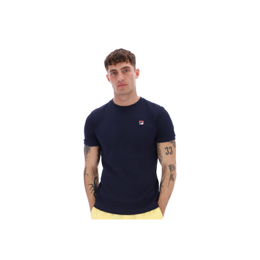 FILA Ash Micro Waffle Ringer T-Shirt FILA Navy