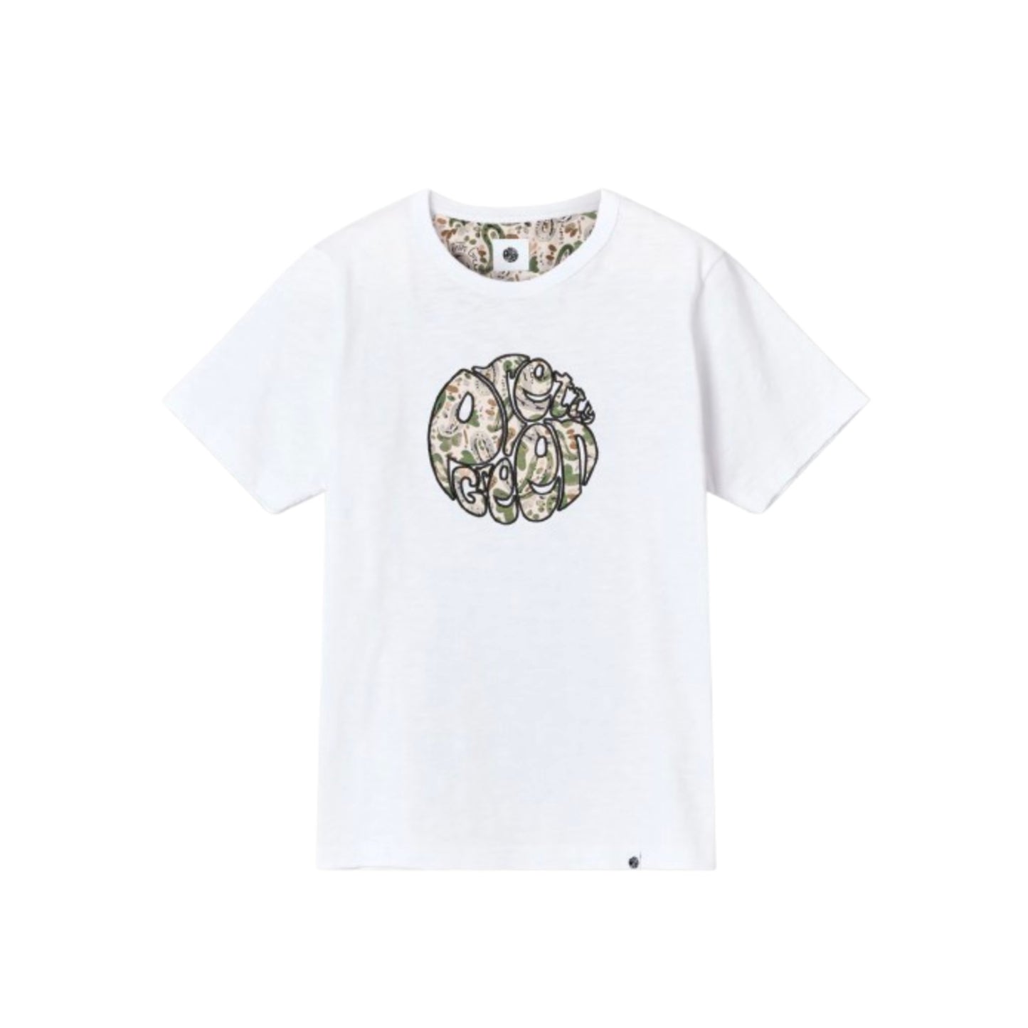 Pretty Green Aquarelle Paisley T-Shirt White