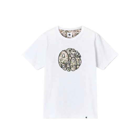 Pretty Green Aquarelle Paisley T-Shirt White