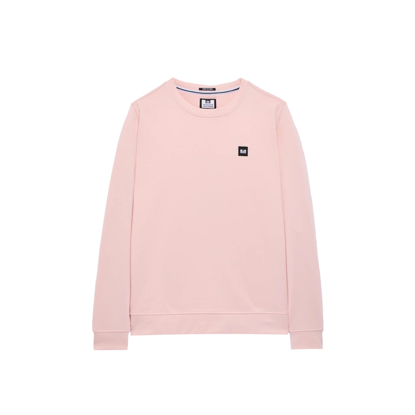 Weekend Offender Ferrer Badge Sweatshirt Pale Blush