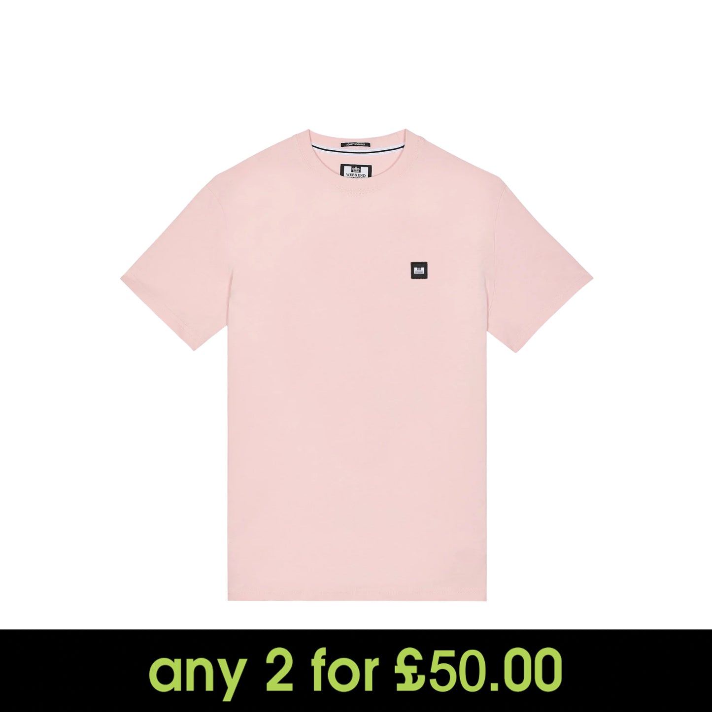 Weekend Offender Cannon Beach T-Shirt Pale Blush