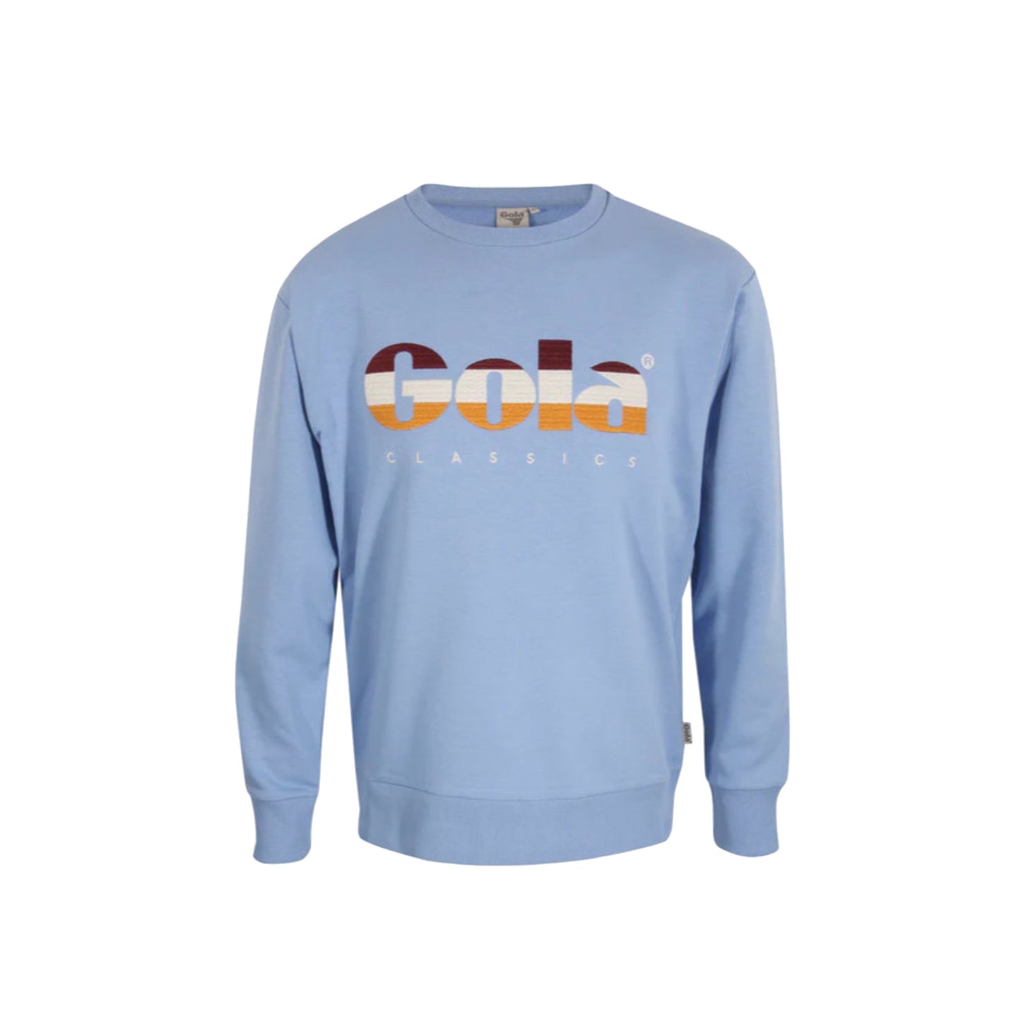 Gola Logo Print Sweatshirt Sky Blue