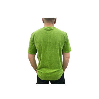 Sergio Tacchini Ayme Velour T-Shirt Piquant Green